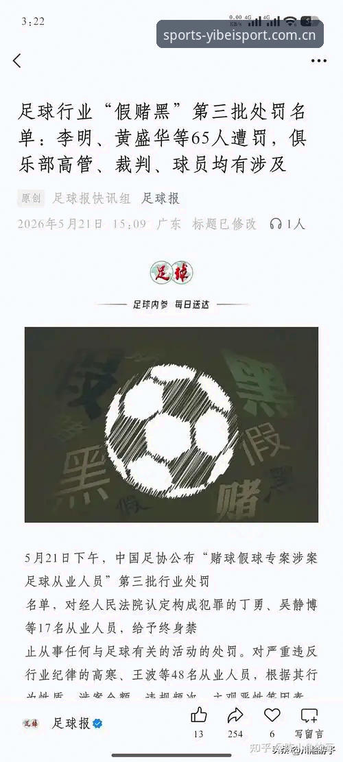 中国足协第三批禁足名单公布，易倍认证平台用户热议：足球行业如何重建诚信体系？